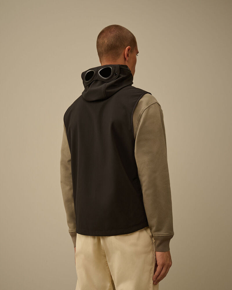 C.P. Company - Gilet C.P. Shell-R Google Black