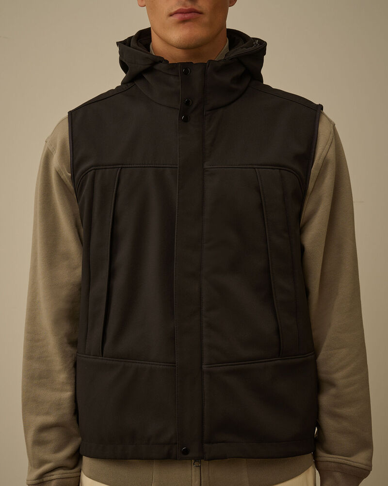 C.P. Company - Gilet C.P. Shell-R Google Black