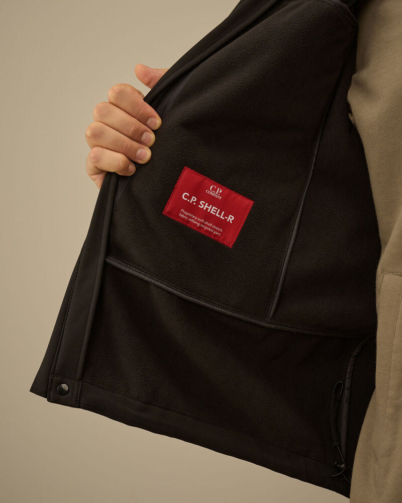 C.P. Company - Gilet C.P. Shell-R Google Black