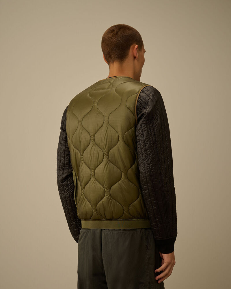 C.P. Company - Gilet Liner Padded Elmwood Green