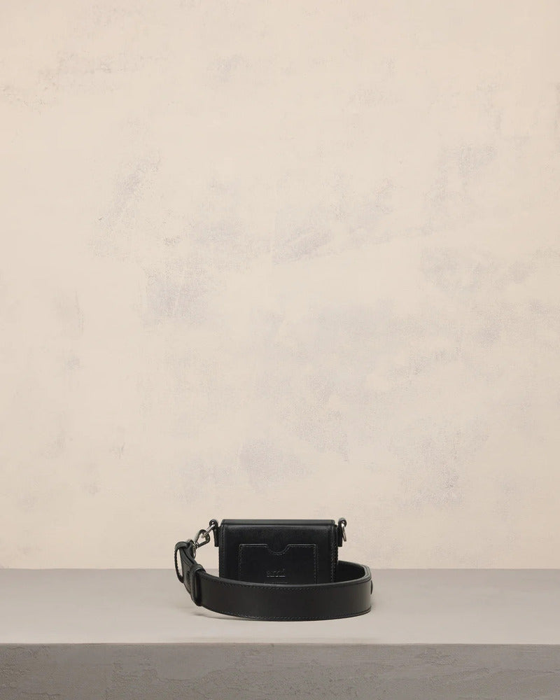 AMI - Sac nano lunch box Ami de coeur noir