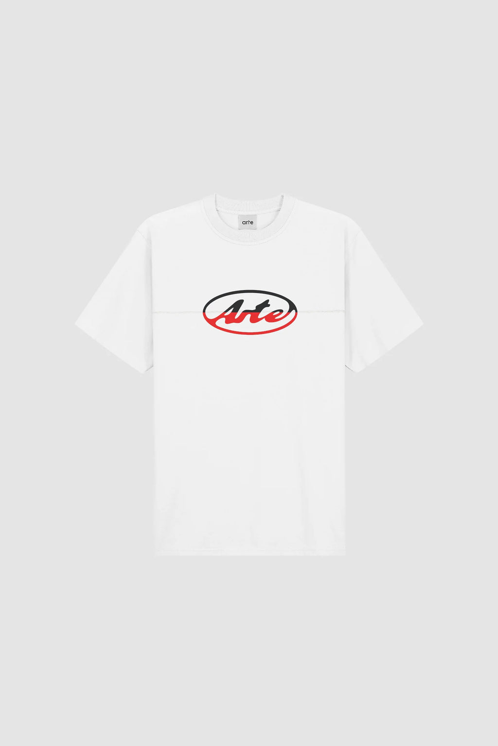 Arte - T-shirt à logo cercle découpé Blanc