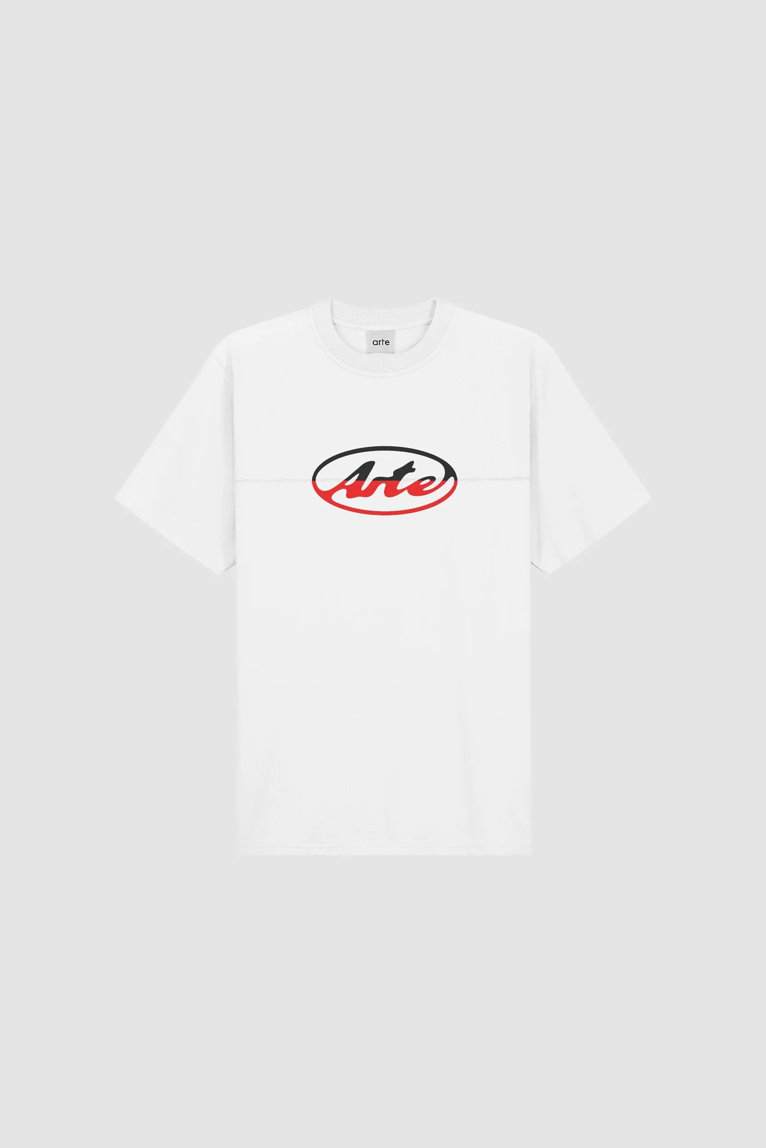 Arte - T-shirt à logo cercle découpé Blanc