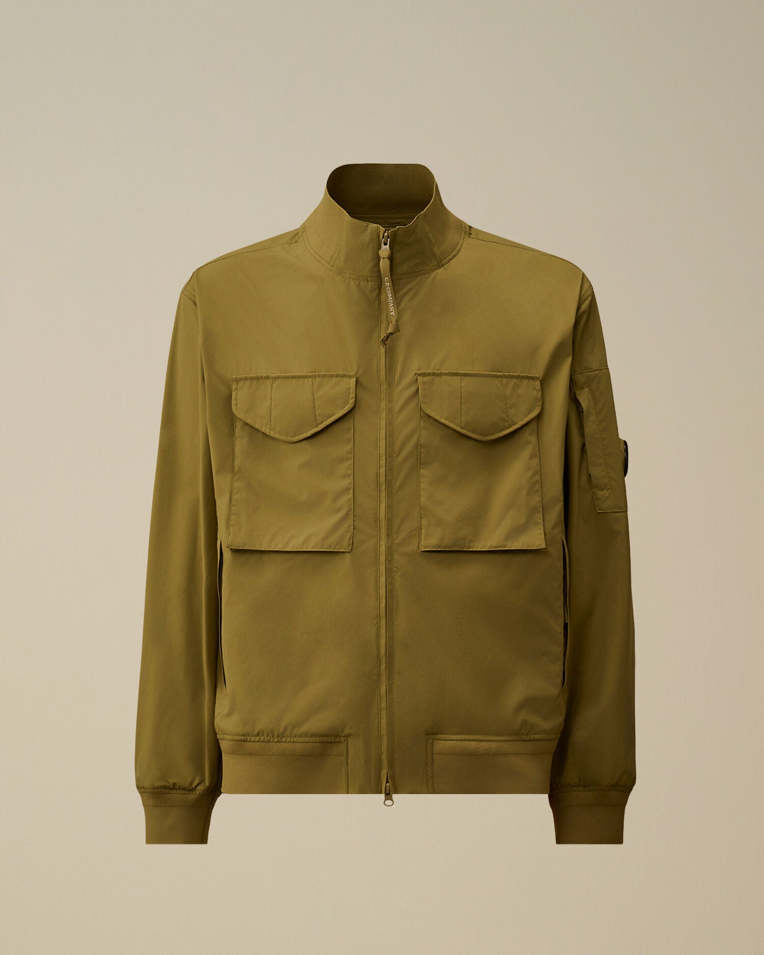 C.P. Company - Blouson Pro-Tek Bomber Lens Jacket Dried Herb - Green