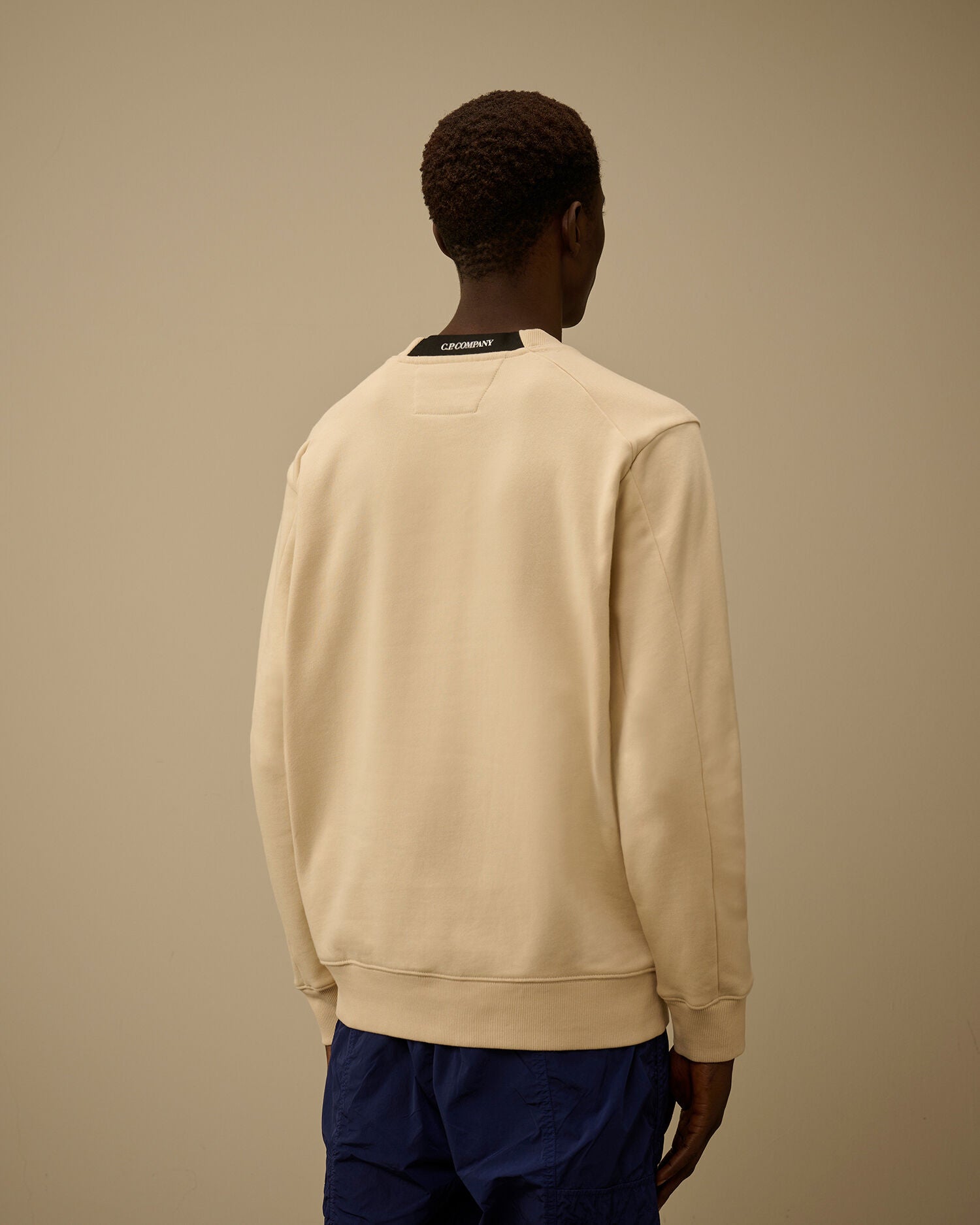 C.P. Company - Sweat Diagonal Raised fleece Frozen Dew