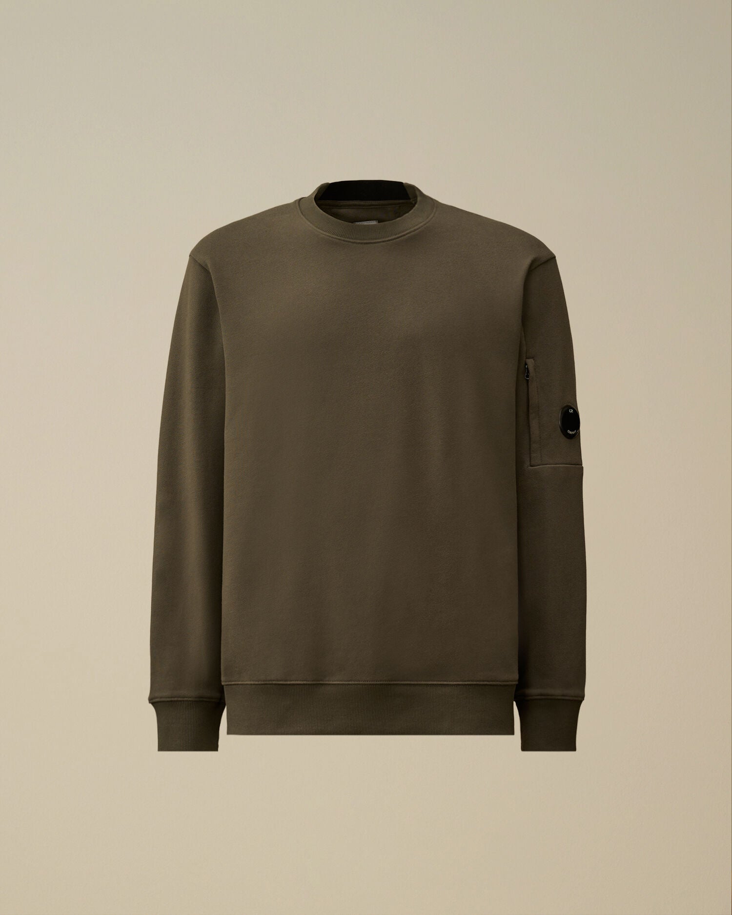 C.P. Company - Sweat Diagonal Raised fleece Gun Metal