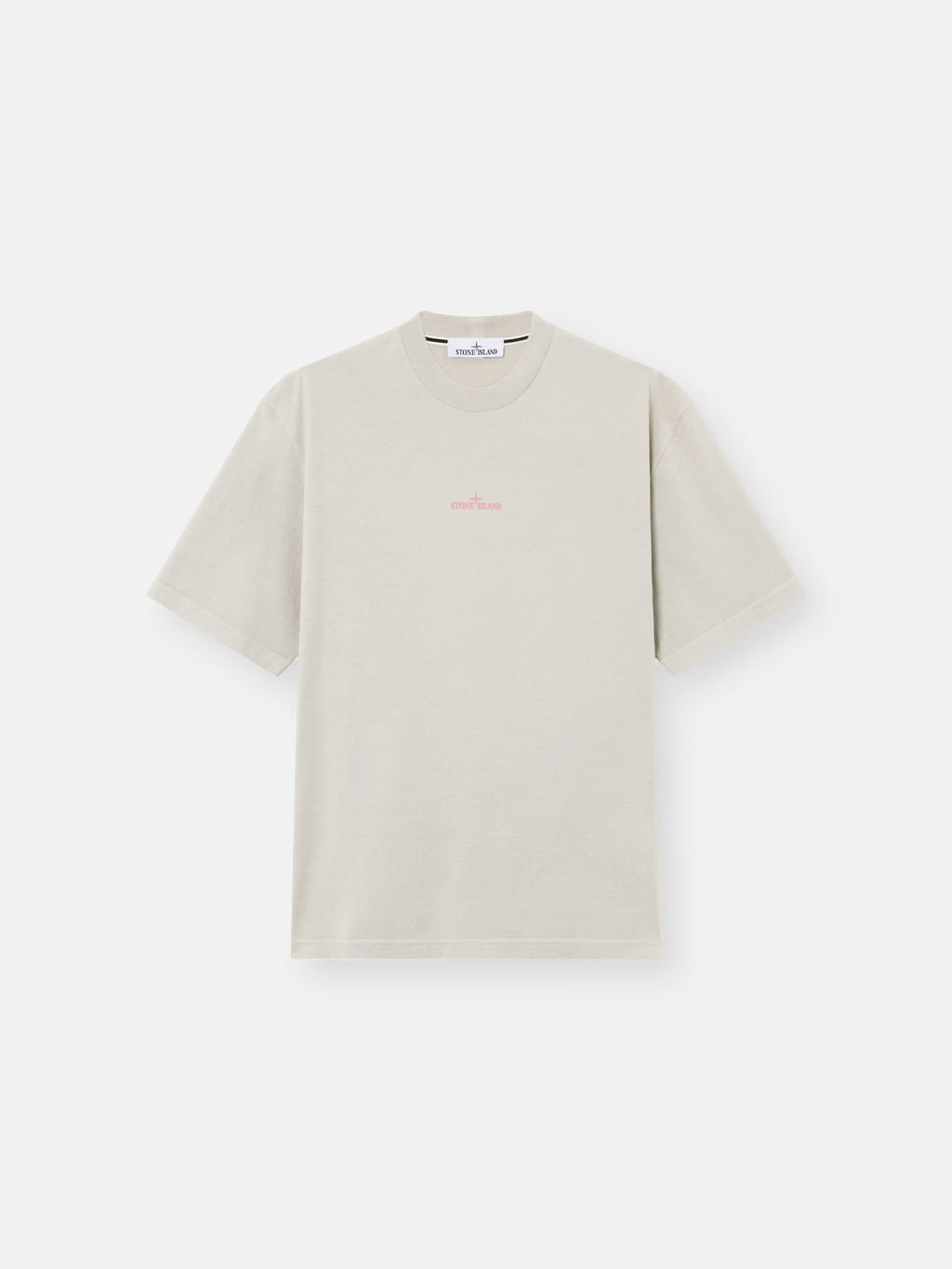 Stone Island - 2100001 T-shirt Imprimé carlo combined coton Gris perle