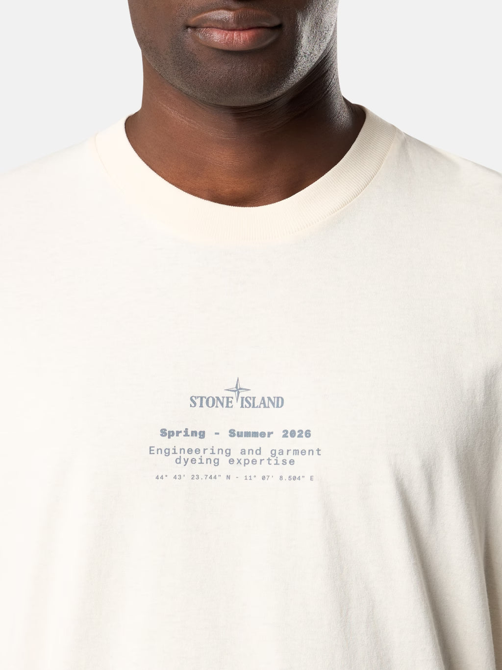 Stone Island - 2100001 T-shirt Organic Cotton Jersey Ivory