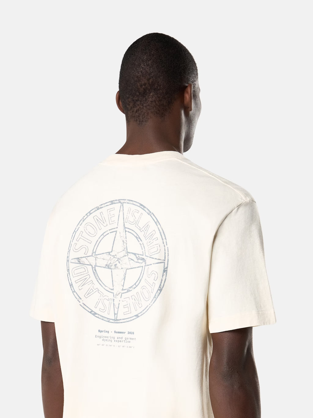 Stone Island - 2100001 T-shirt Organic Cotton Jersey Ivory