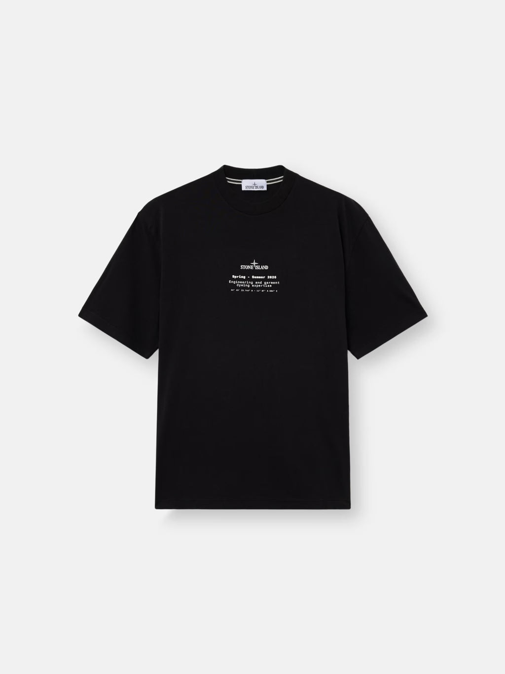 Stone Island - 2100001 T-shirt Organic Cotton Jersey Black