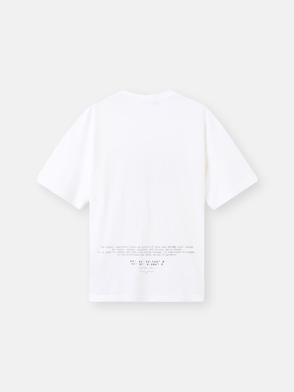 Stone Island - 2100001 T-shirt coupe regular avec imprimé « All Around Compass » Blanc