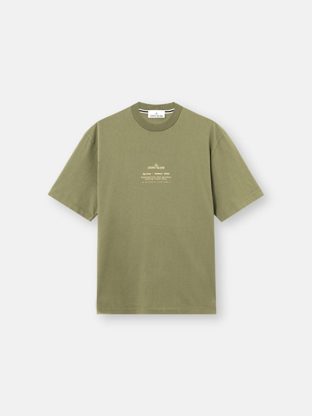 Stone Island - 2100001 T-shirt Organic Cotton Jersey Military Green