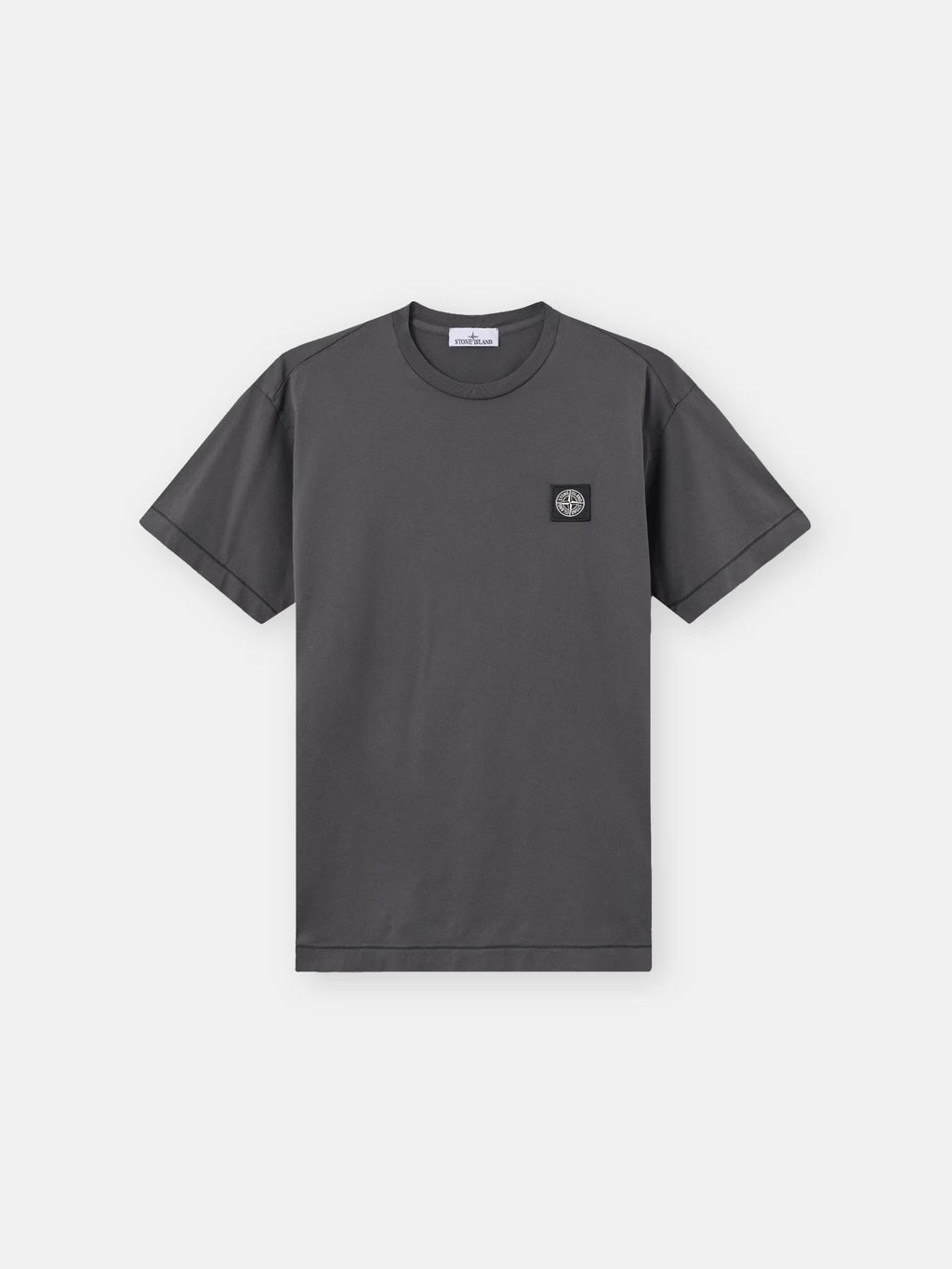 Stone Island - 2100027 T-shirt coton jersey Gris Plomb