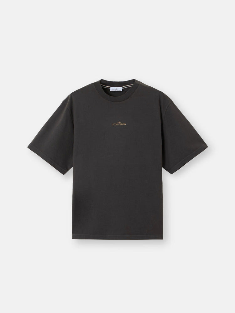 Stone Island - 2200037 T-shirt Combed organic Gris Plomb