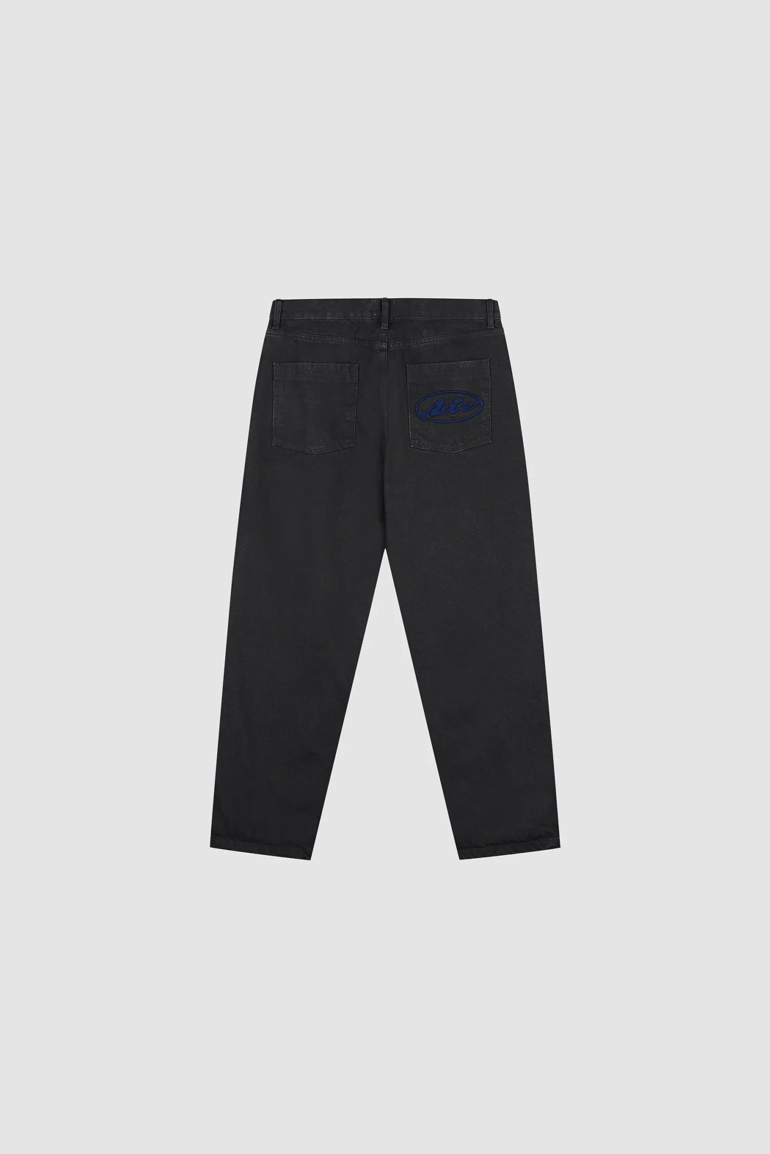 Arte - Jean à poches avec logo circle Noir