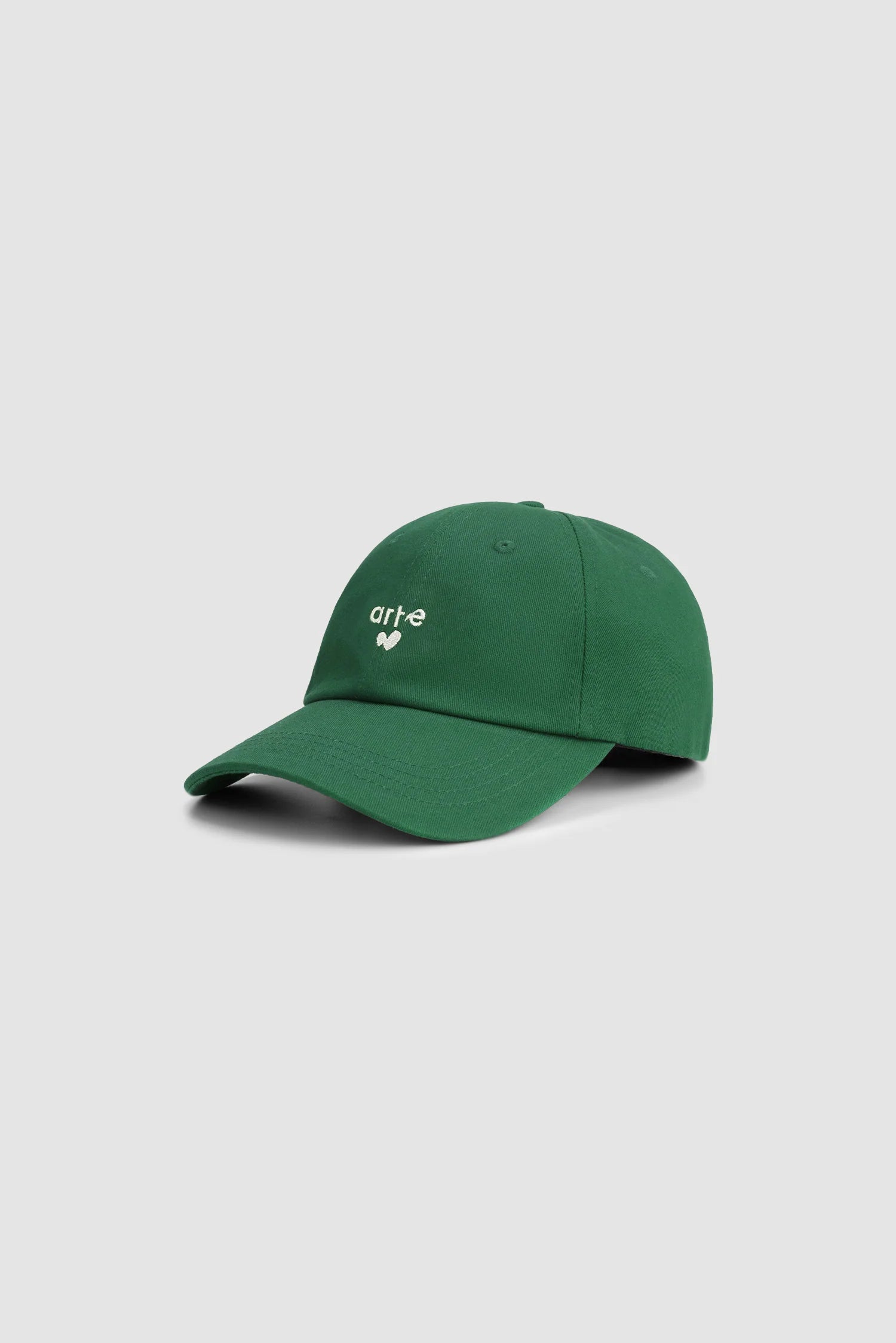 Arte - Casquette avec logo en forme de coeur Vert