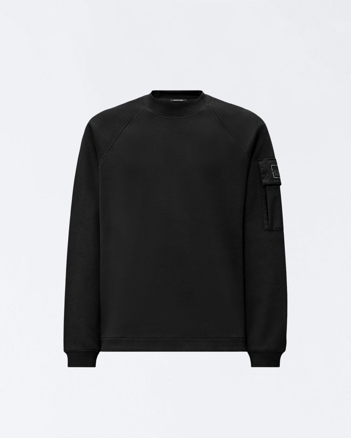 C.P. Company - Metropolis Series Sweat Double Face Piquet Black