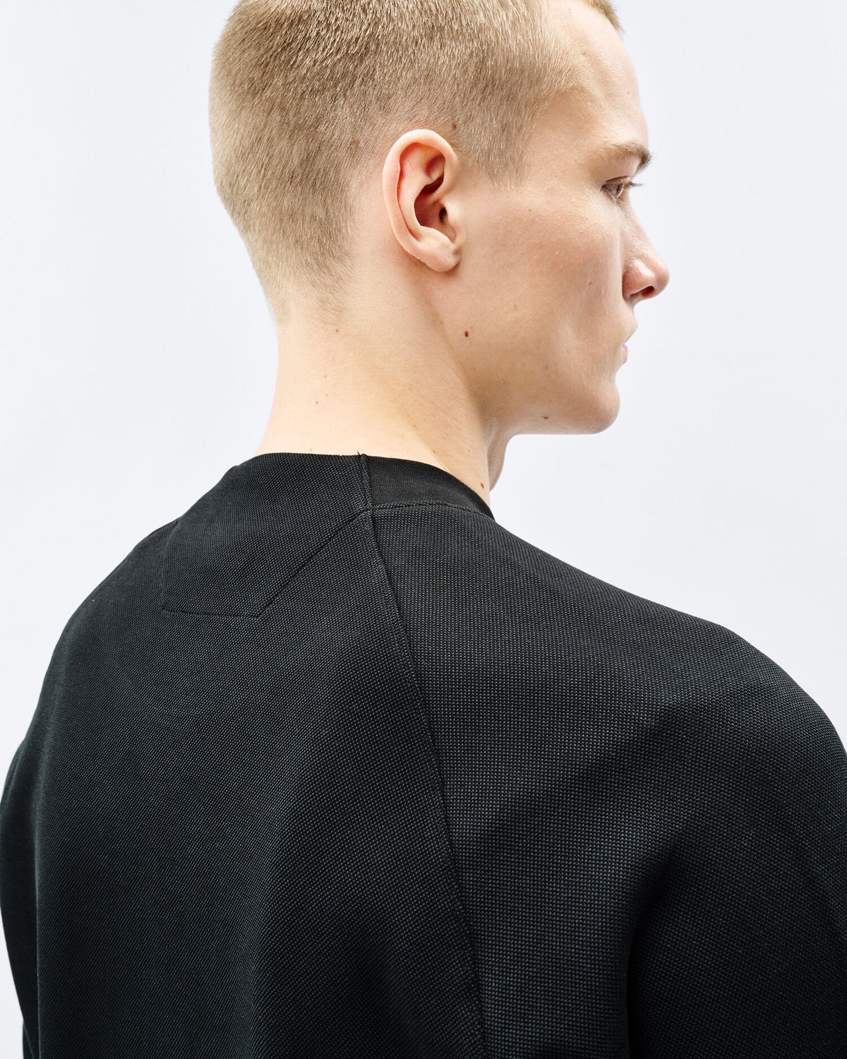 C.P. Company - Metropolis Series Sweat Double Face Piquet Black