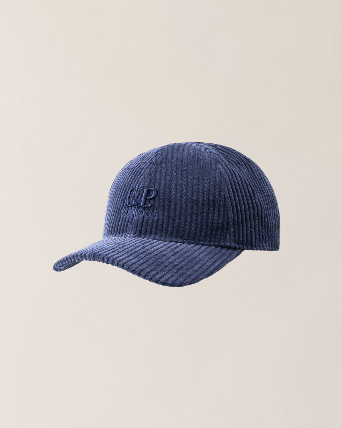 C.P. Company - Casquette Velours Peacoat
