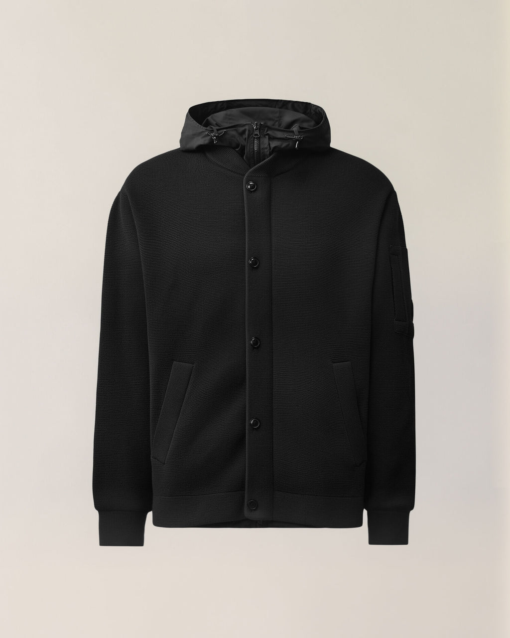 C.P. Company - Gilet Réversible Merino Wool Black