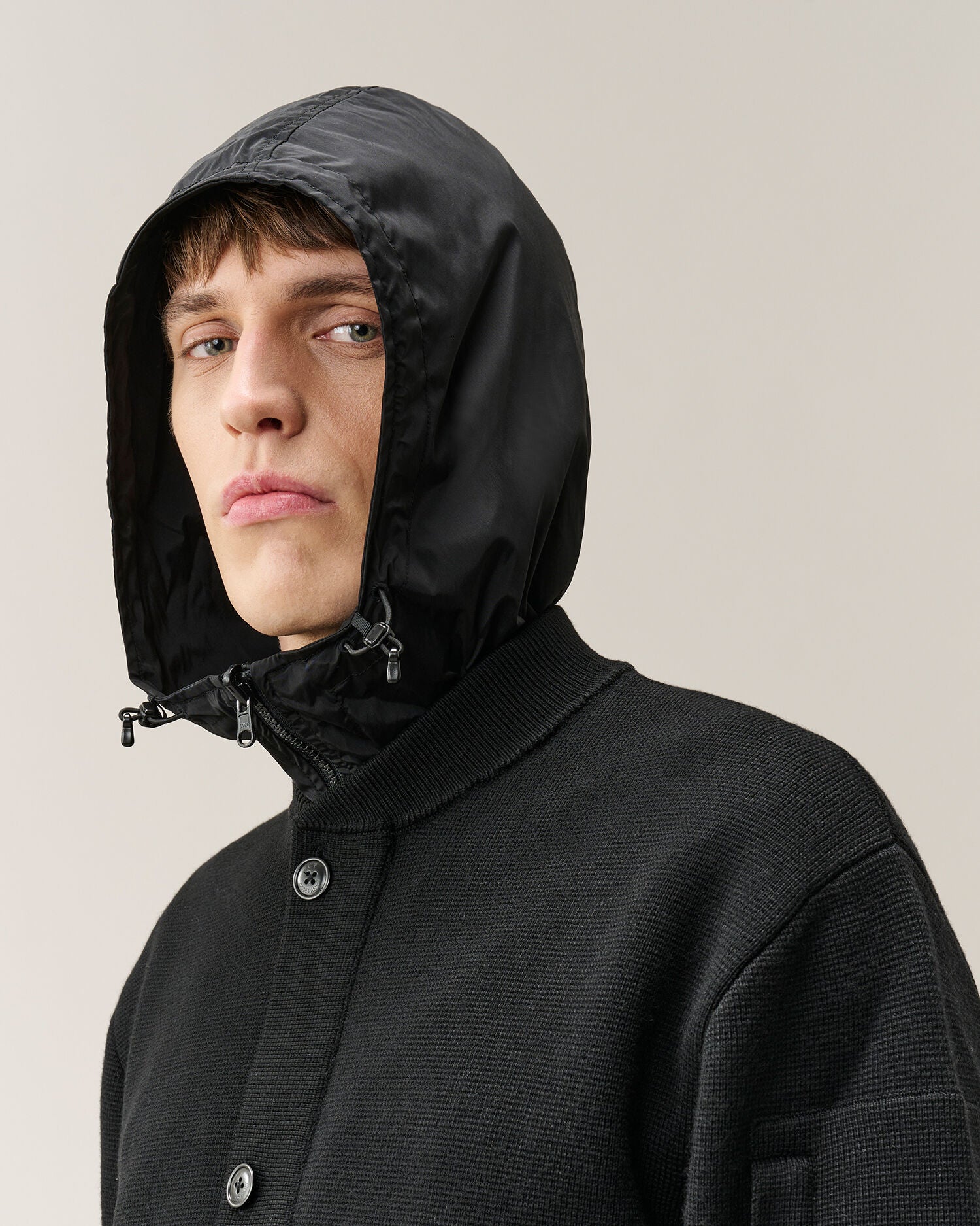 C.P. Company - Gilet Réversible Merino Wool Black