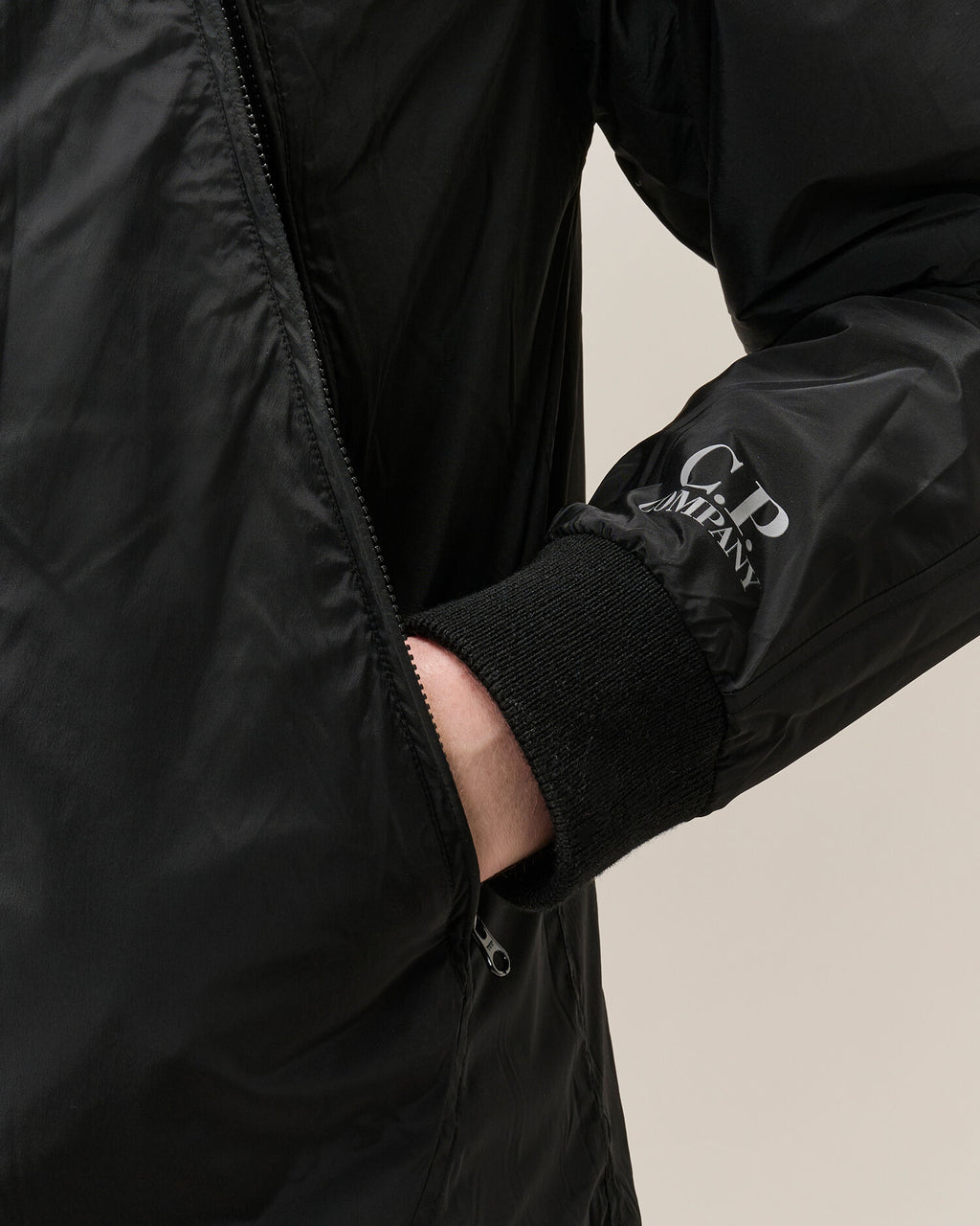 C.P. Company - Gilet Réversible Merino Wool Black
