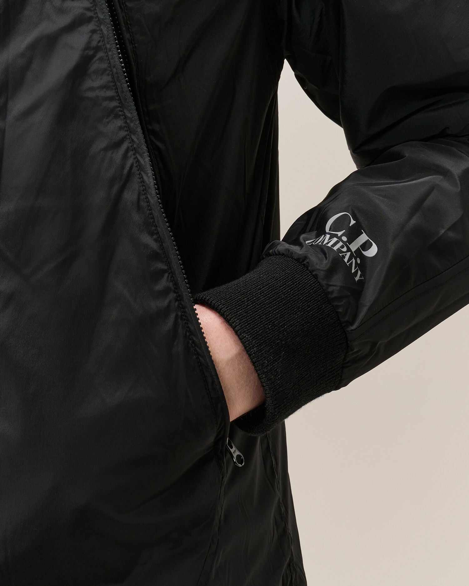 C.P. Company - Gilet Réversible Merino Wool Black