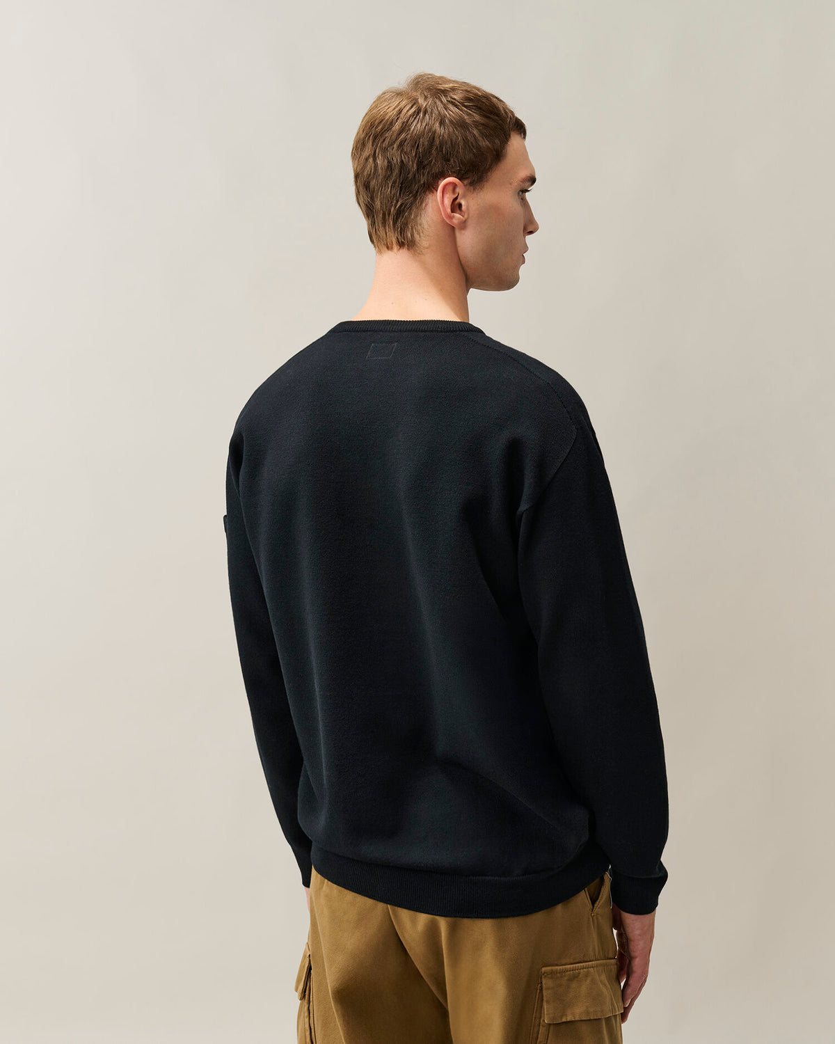 C.P. Company - Pull Extrafine Merino wool Noir