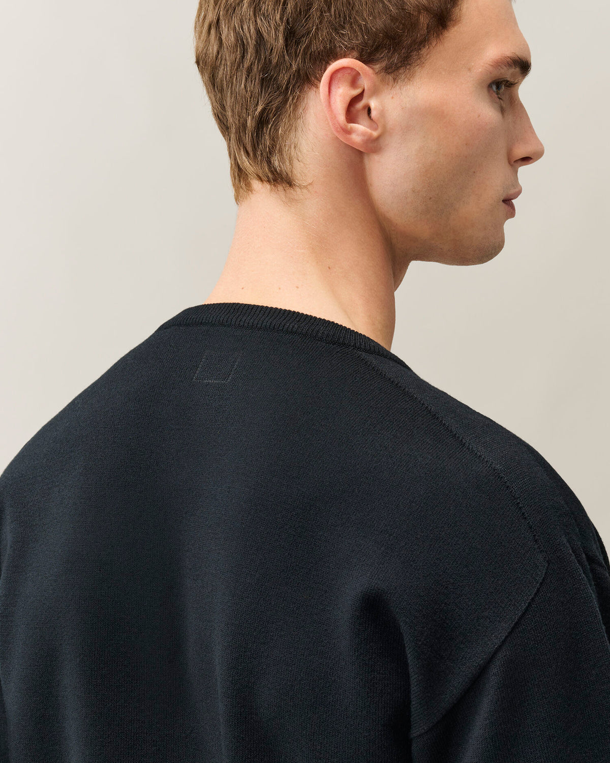 C.P. Company - Pull Extrafine Merino wool Noir