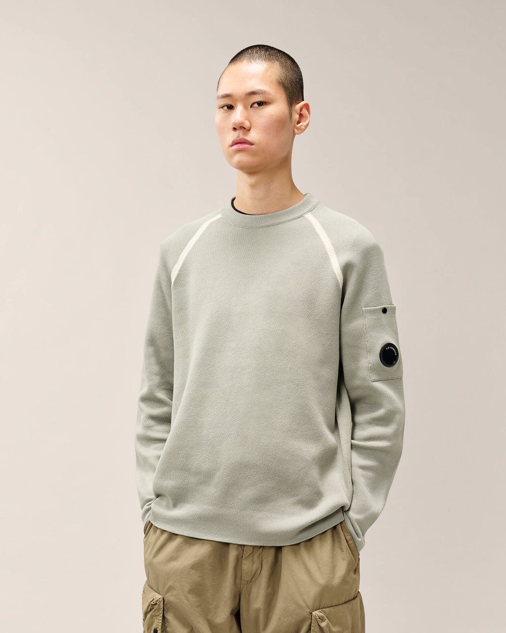 C.P. Company - Pull Double Cotton Flint Grey