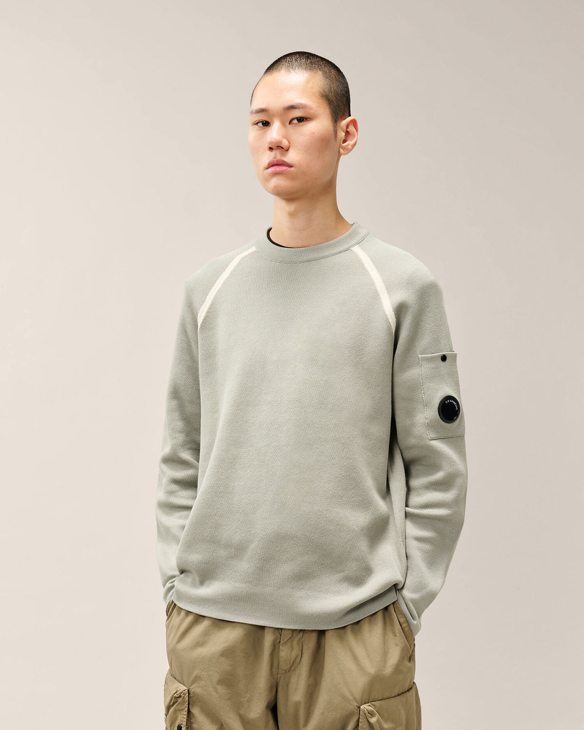 C.P. Company - Pull Double Cotton Flint Grey