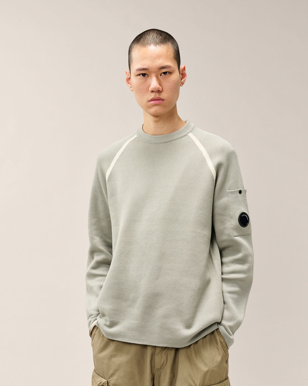 C.P. Company - Pull Double Cotton Flint Grey