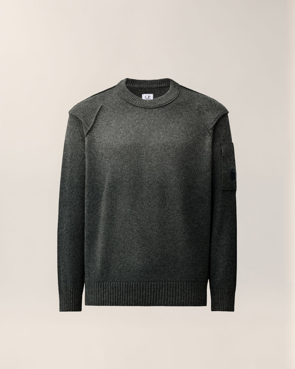C.P. Company - Pull Lambswool Crew neck Dark Shadow