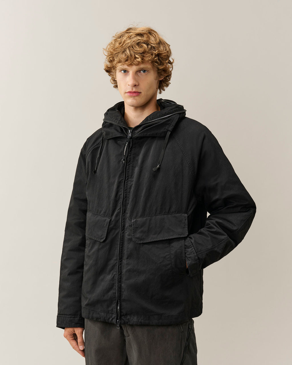 C.P. Company - Blouson Explorer Jacket Twill Mixed black