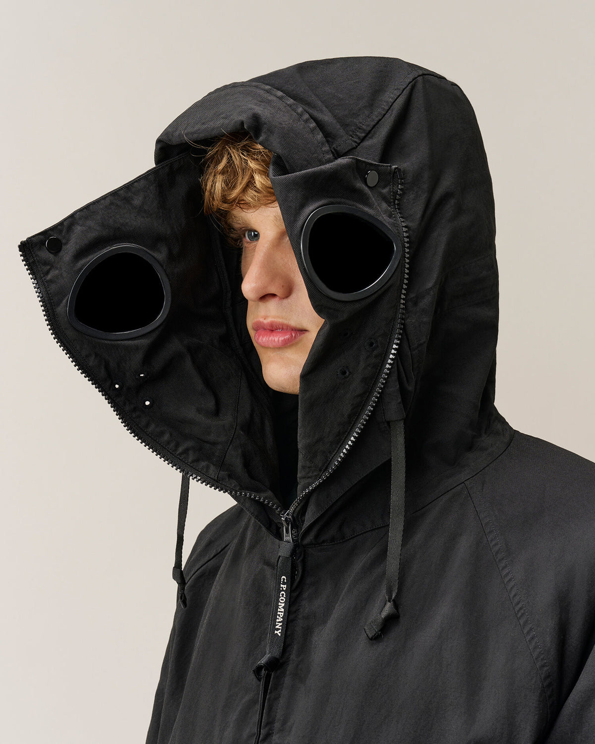 C.P. Company - Blouson Explorer Jacket Twill Mixed black