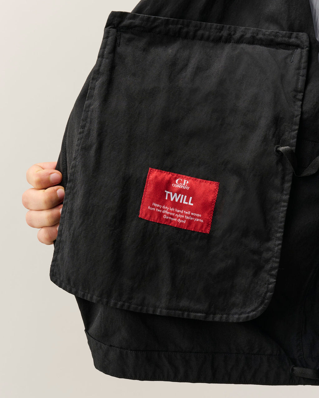 C.P. Company - Blouson Explorer Jacket Twill Mixed black