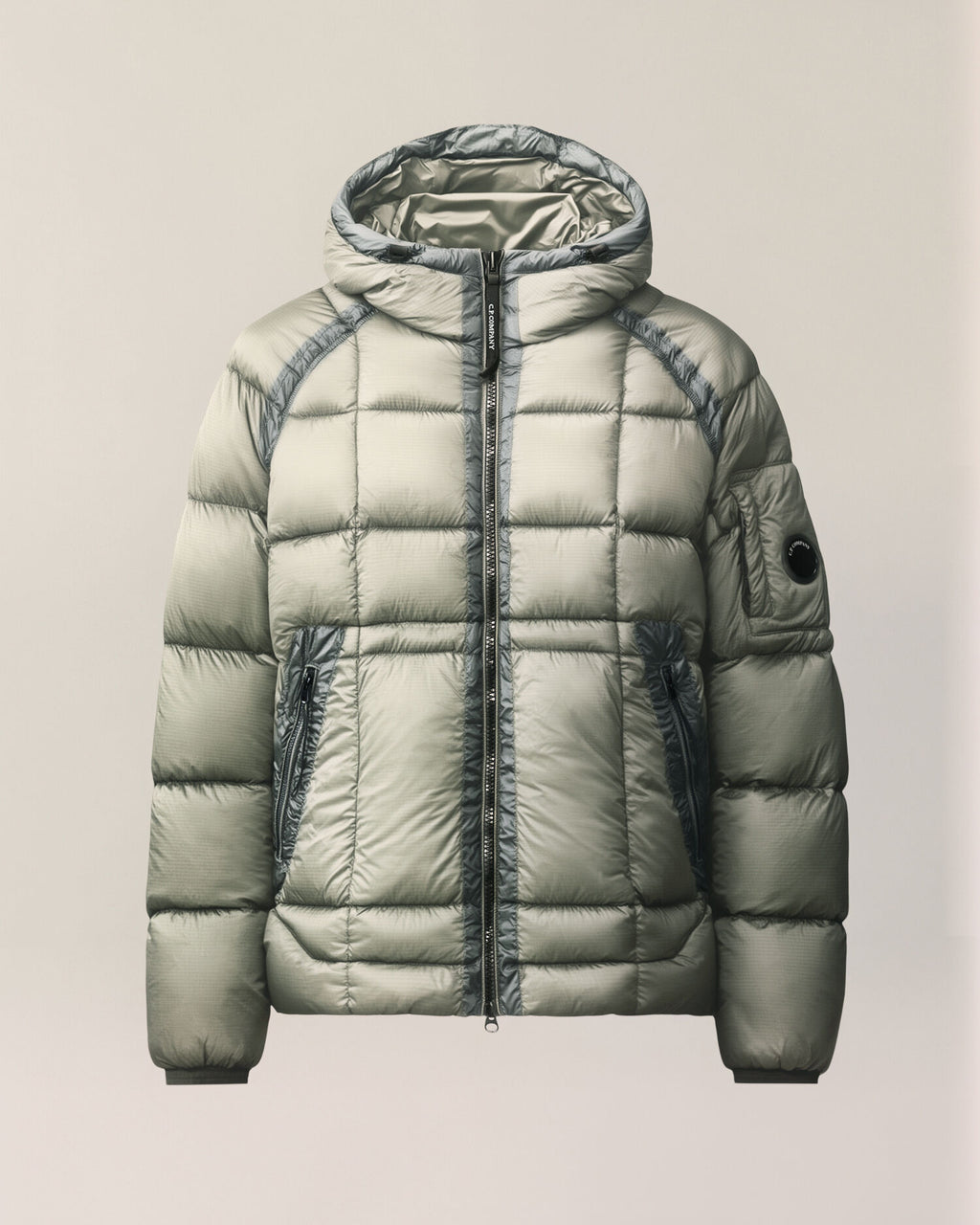 C.P. Company - Doudoune D.D Shell Hooded Flint Grey