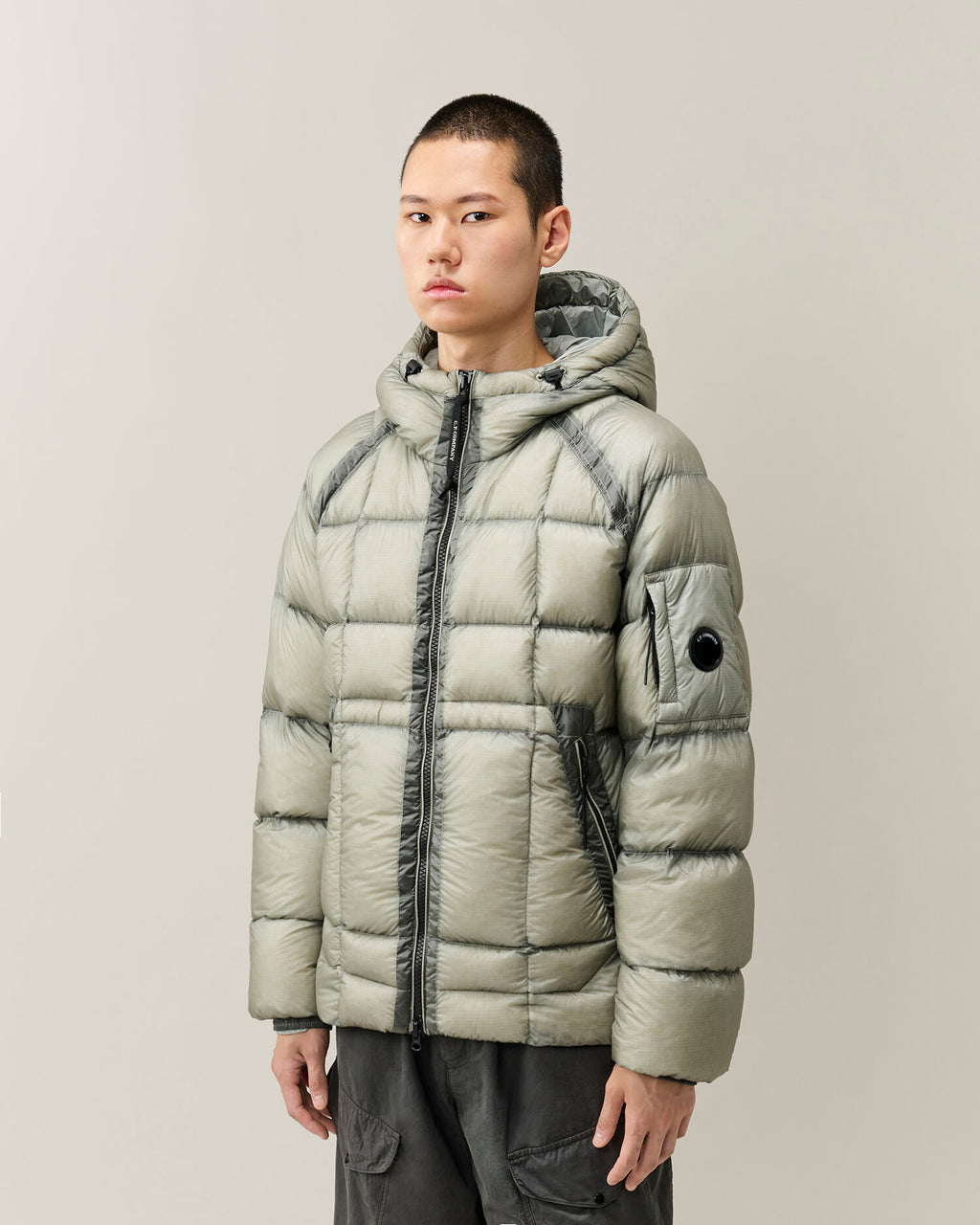 C.P. Company - Doudoune D.D Shell Hooded Flint Grey
