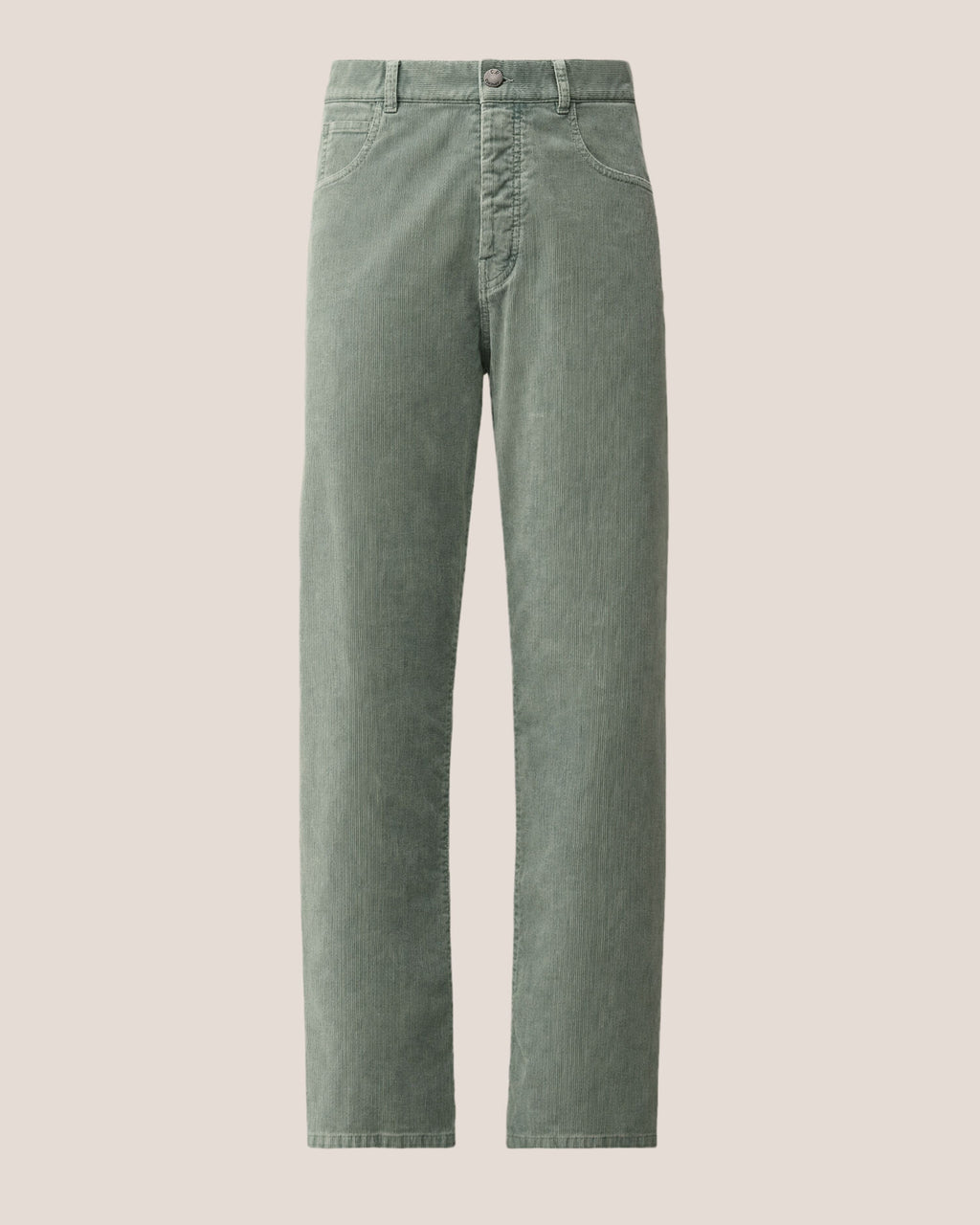 C.P. Company - Pantalon velours Regular 5 poches Castor Gray
