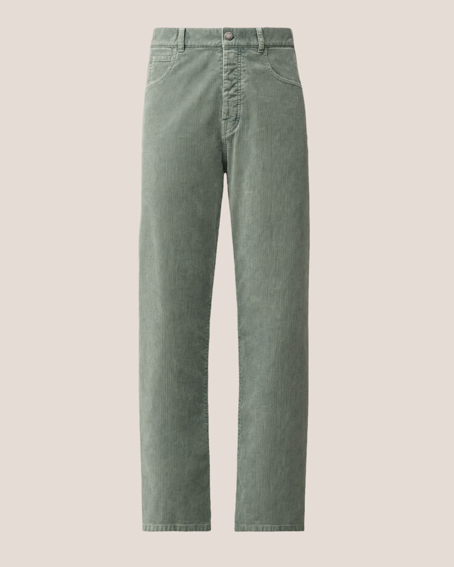C.P. Company - Pantalon velours Regular 5 poches Castor Gray