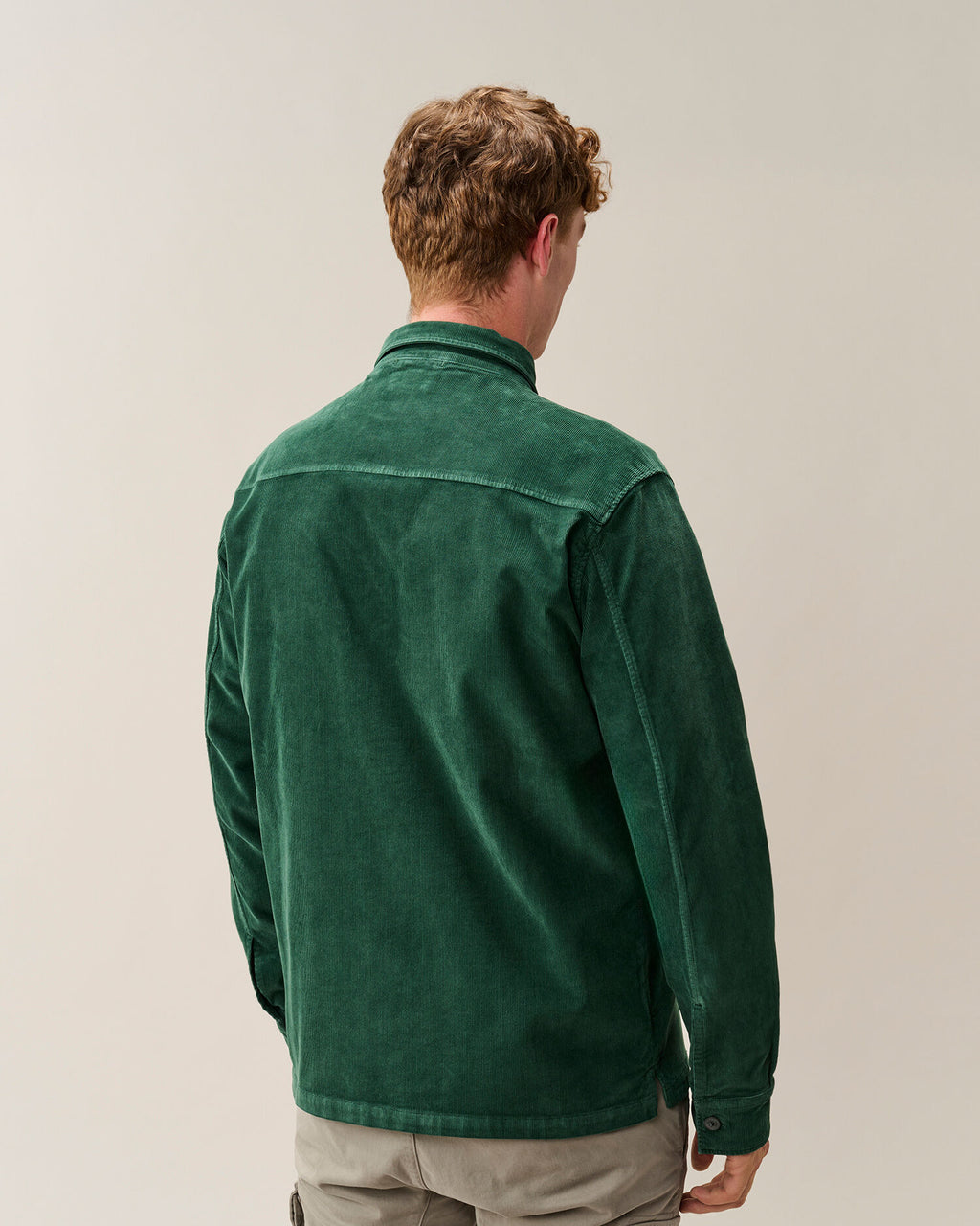 C.P. Company - Chemise velours Ponderosa Green