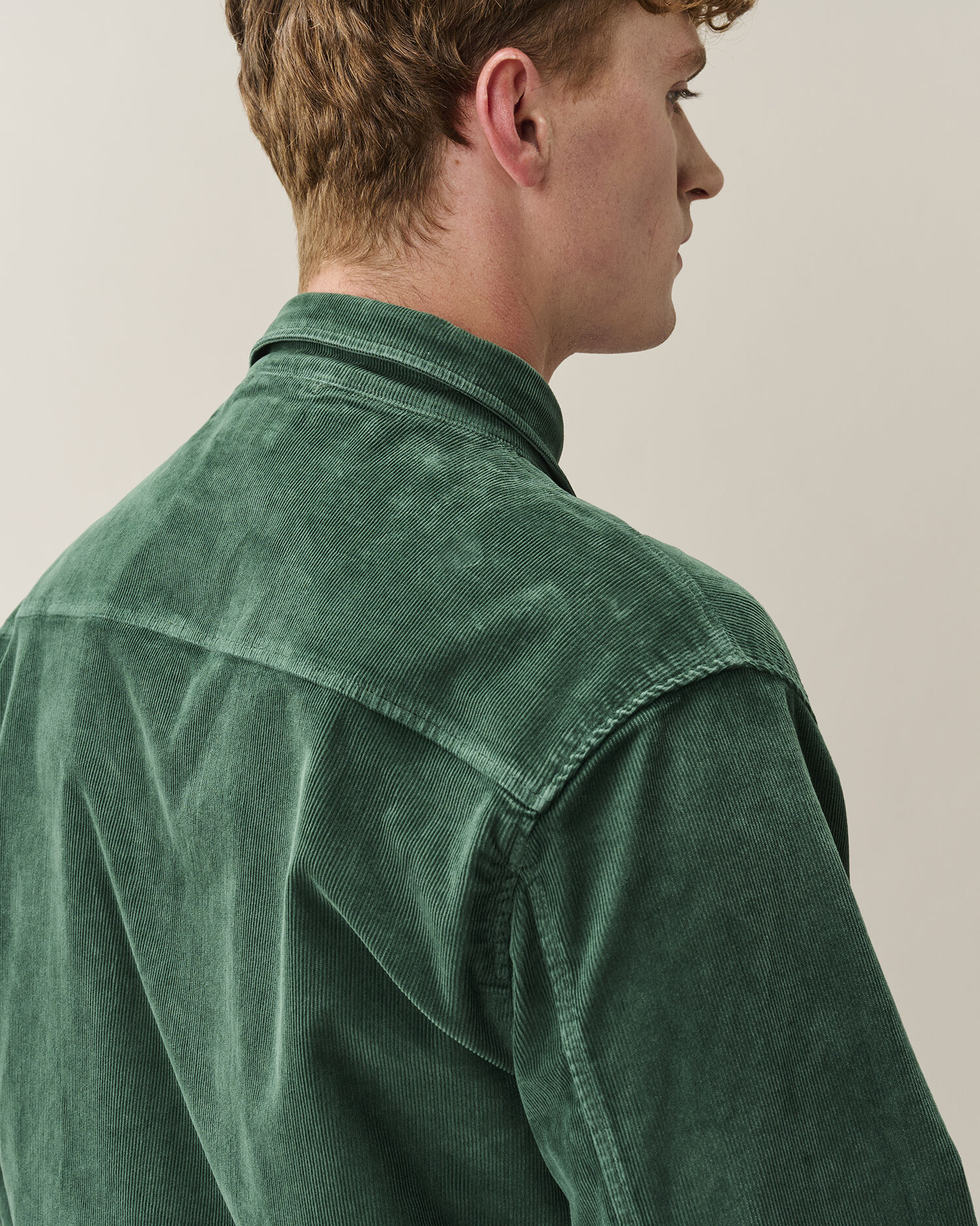 C.P. Company - Chemise velours Ponderosa Green