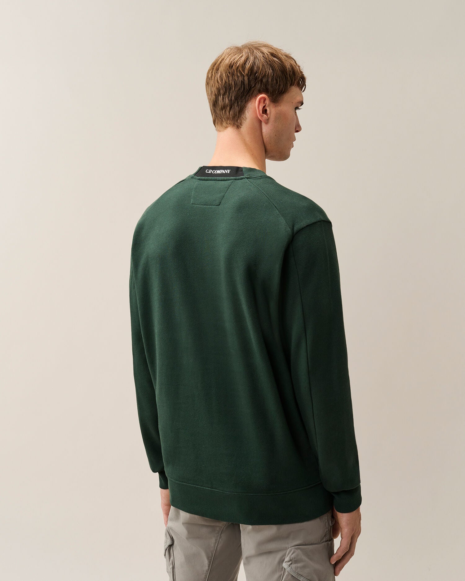 C.P. Company - Sweat Diagonal Raised Ponderosa Green