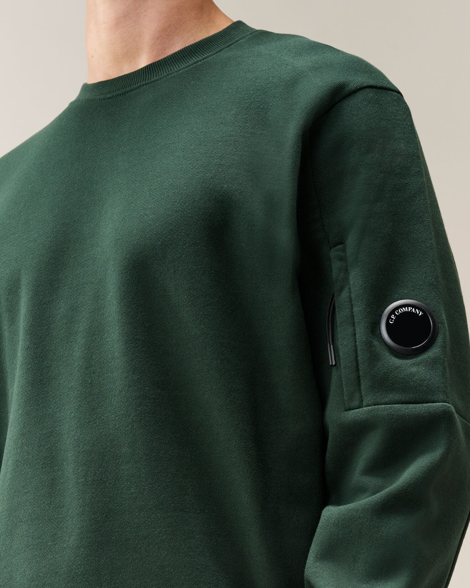 C.P. Company - Sweat Diagonal Raised Ponderosa Green
