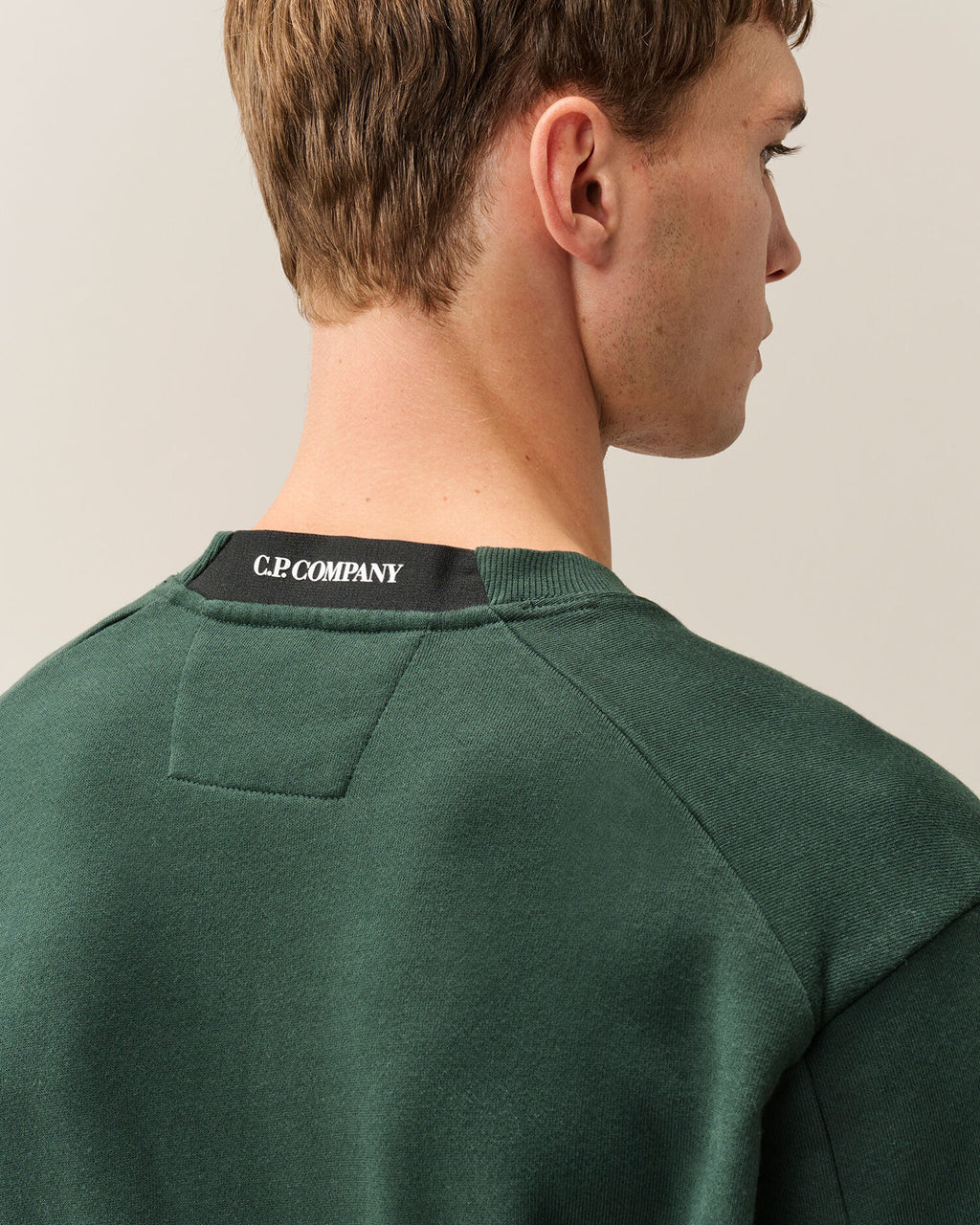 C.P. Company - Sweat Diagonal Raised Ponderosa Green