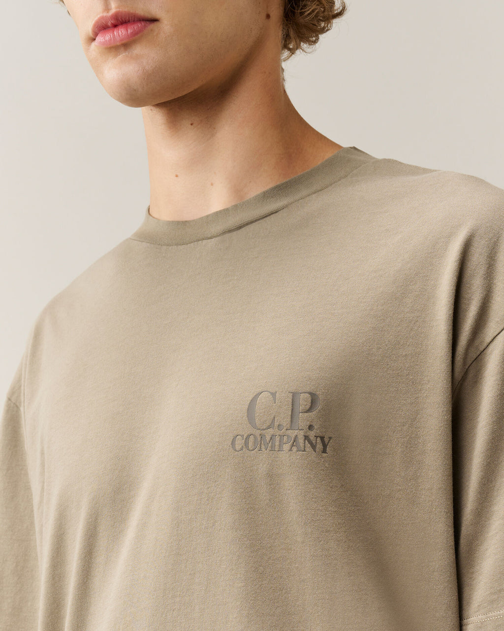 C.P. Company - Tee-shirt Jersey 30/1 Comfort Fallen Rock
