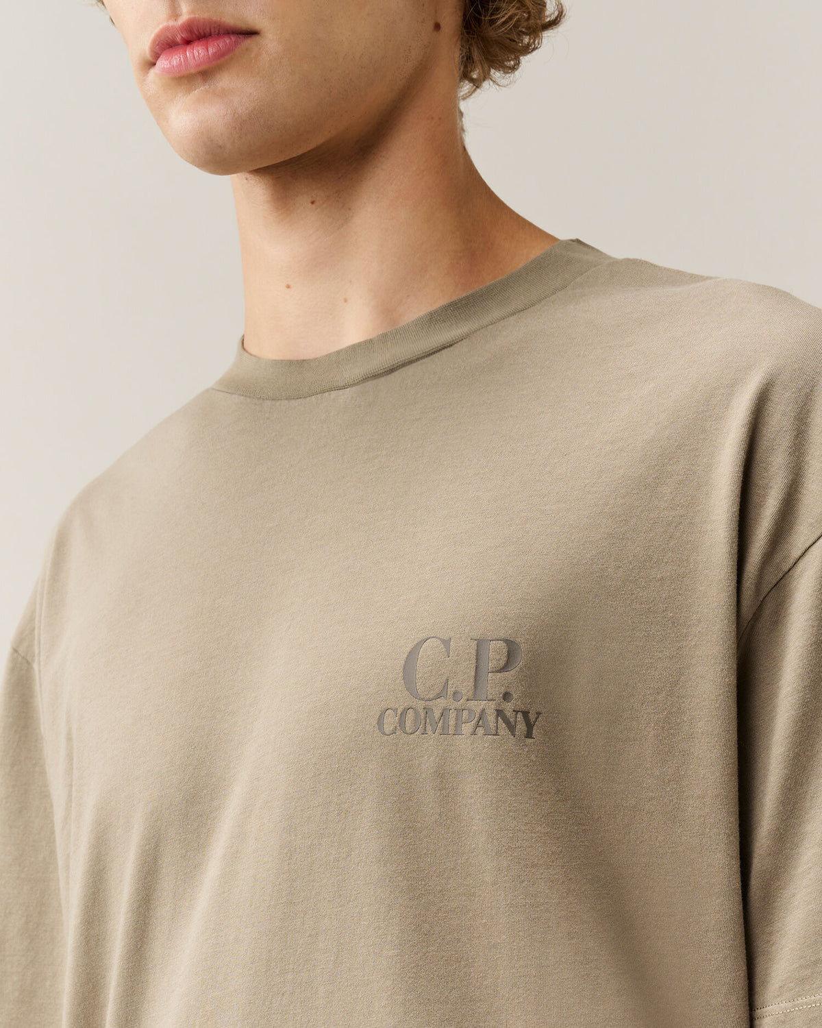 C.P. Company - Tee-shirt Jersey 30/1 Comfort Fallen Rock