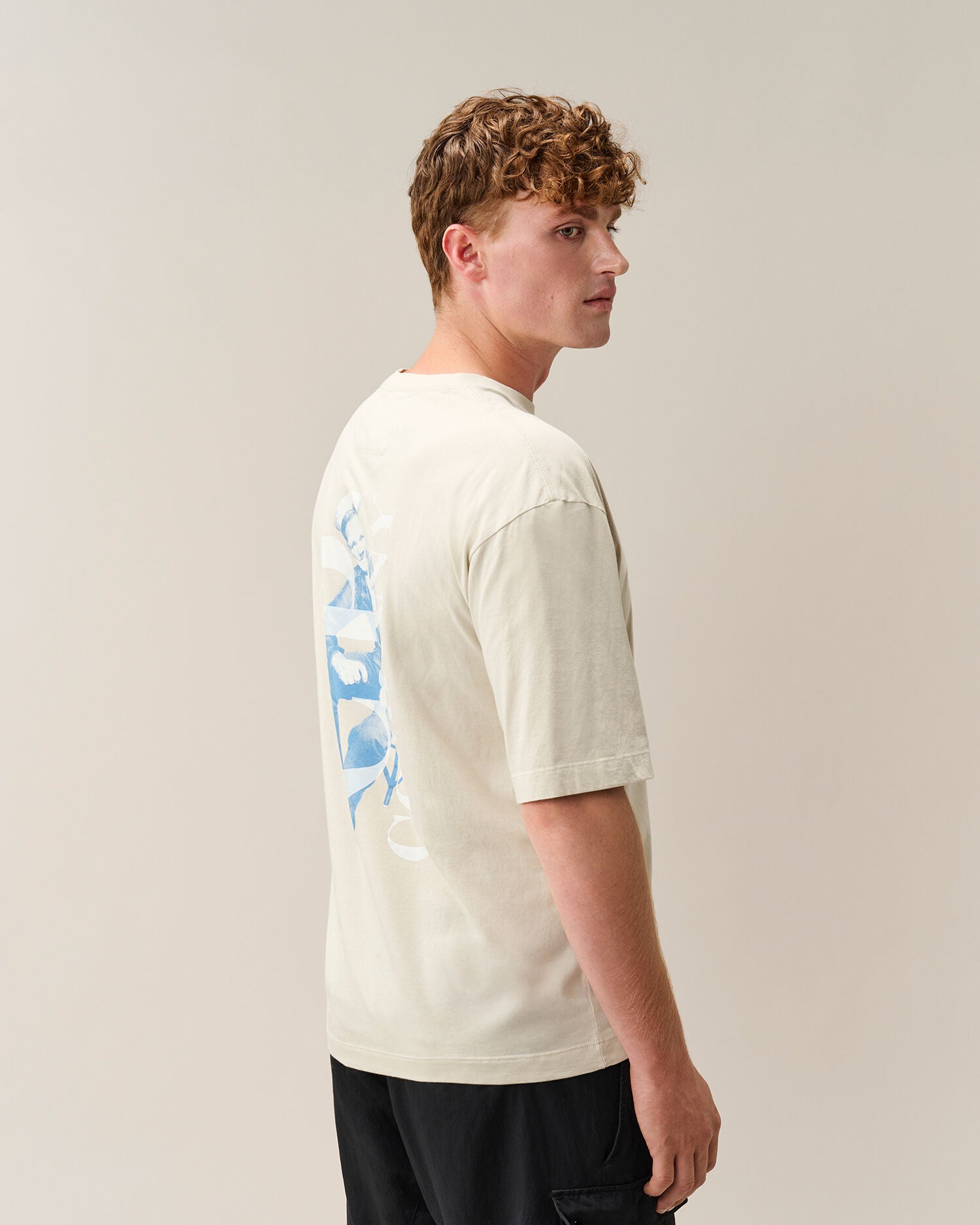 C.P. Company - Tee-shirt Jersey British Sailor Silver Birch