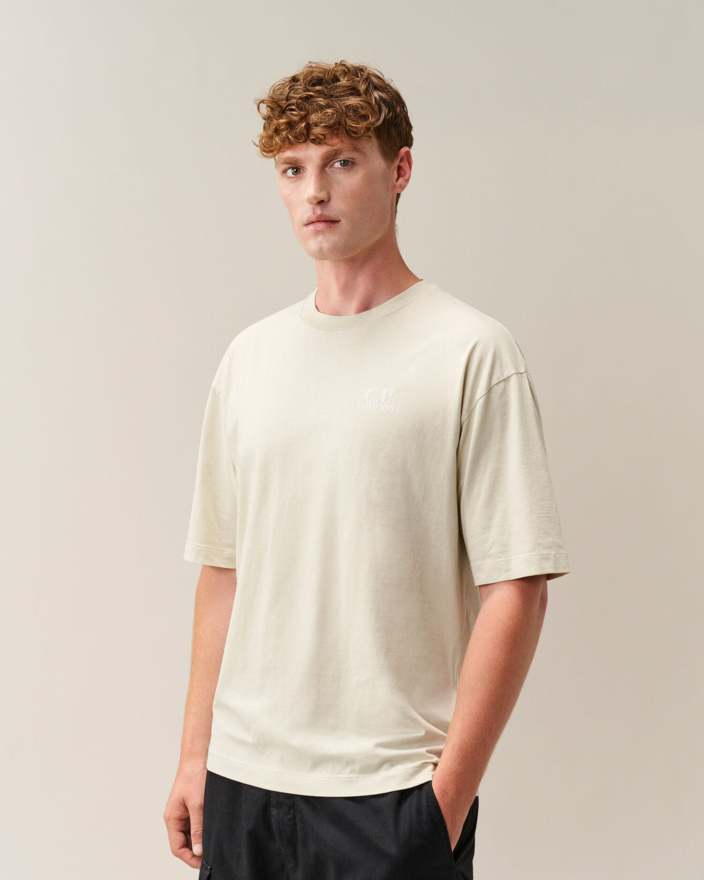 C.P. Company - Tee-shirt Jersey British Sailor Silver Birch