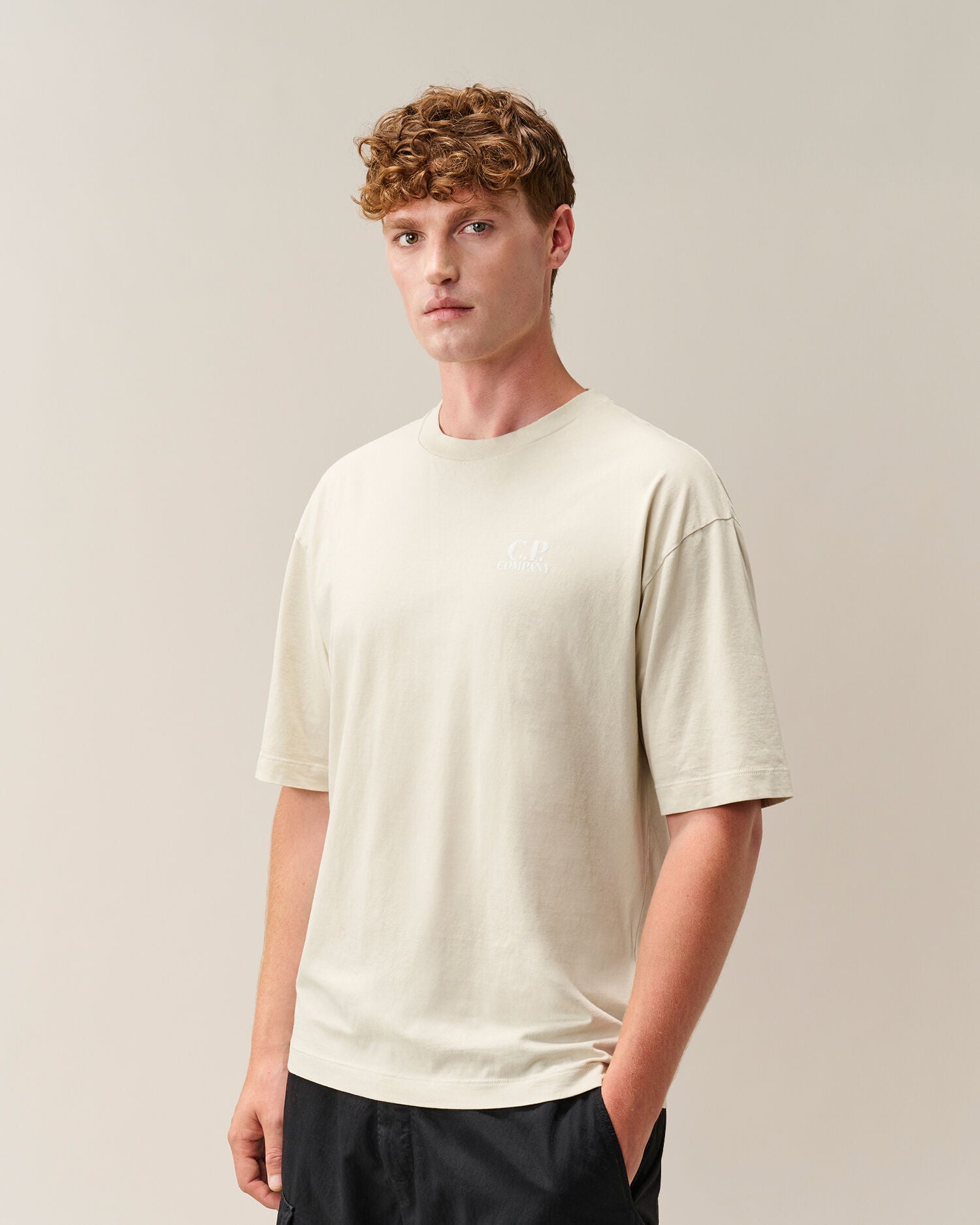 C.P. Company - Tee-shirt Jersey British Sailor Silver Birch